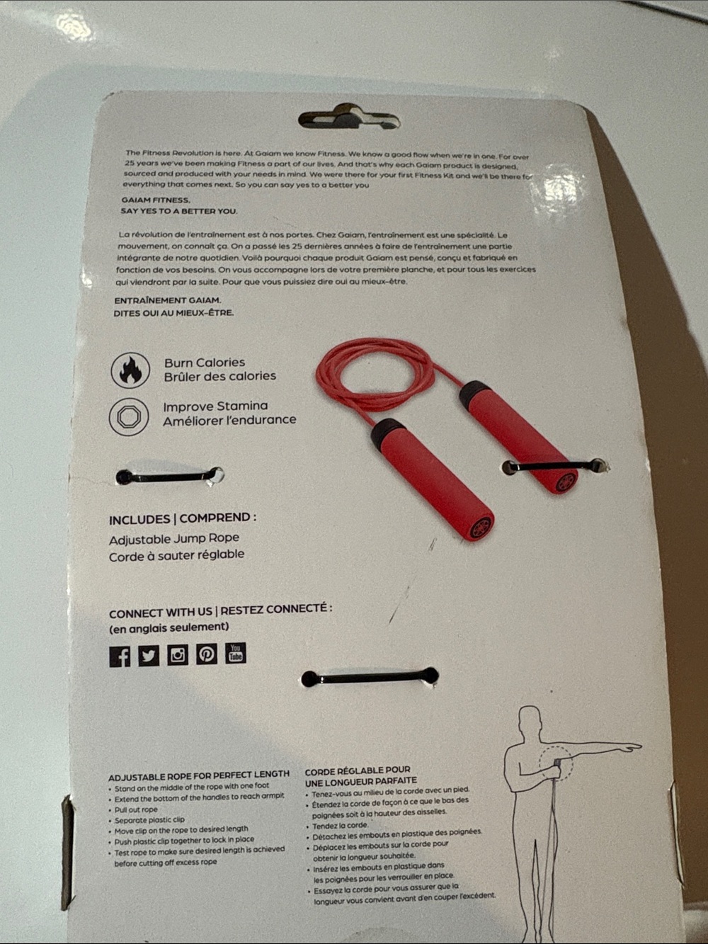 Gaiam Jump Rope - Picture 2 of 2